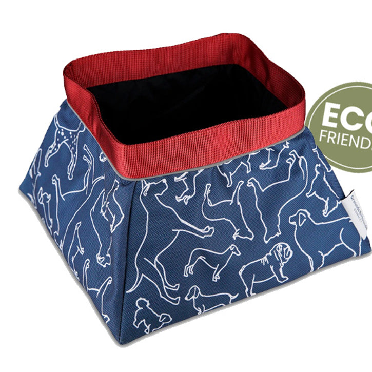 The Eco Friendly Travel Dog Bowls