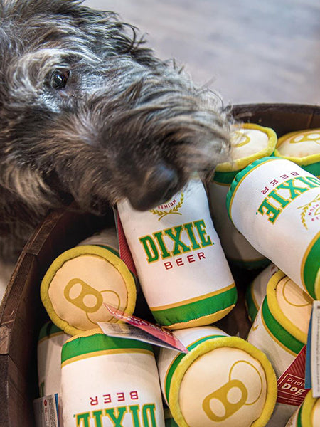 Customizable Beer Can Dog Toys