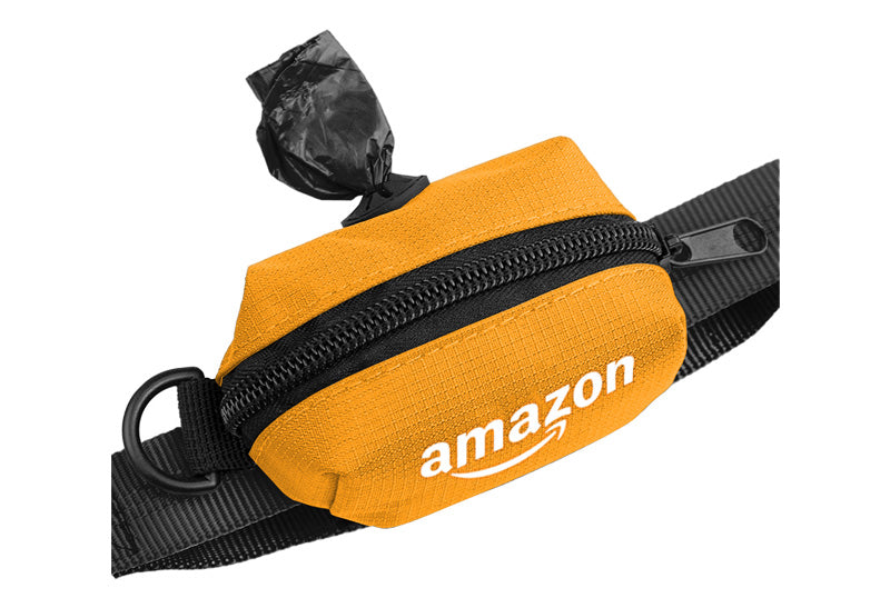 amazon mustard color zippered poop pouch bag
