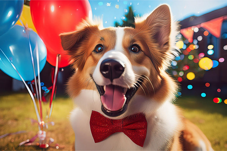 13 Fun Occasions for Your Dog to Rock a Custom Dog Bow Tie