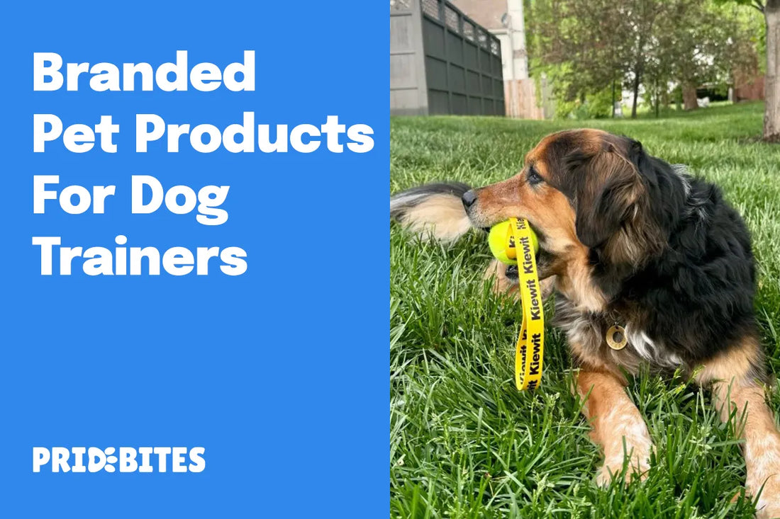 Branded Pet Products For Dog Trainers
