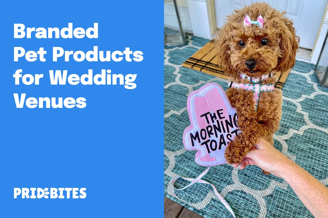 Branded Pet Products for Wedding Venues