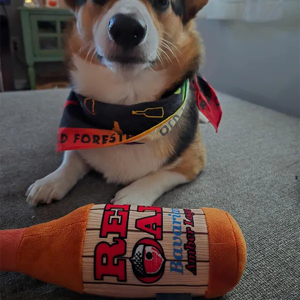Beer Bottle Dog Toy: The New Yappy Hour