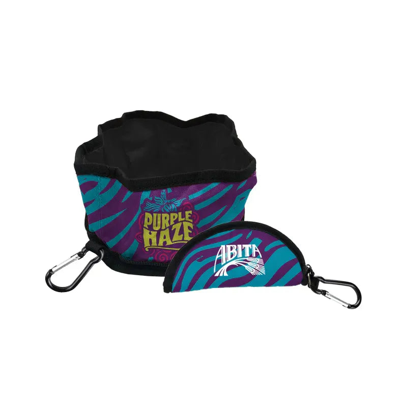 Zippered Foldable Travel Dog Bowls