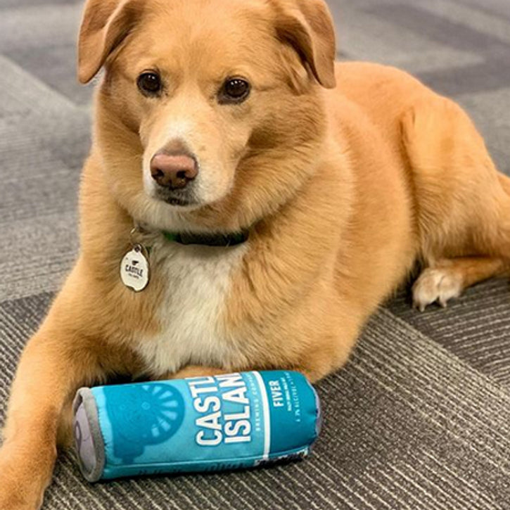 Customizable Beer Can Dog Toys